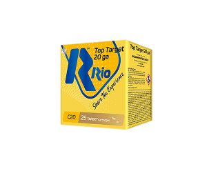 Rio Ammunition TT2075 Top Target  20Gauge 2.75" 7/8oz 7.5Shot 25 Per Box/10 Case