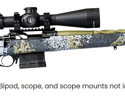 Horizon Firearms RF008S472216C13 Venatic 2023 25 Creedmoor 22" Spiral Fluted Threaded Barrel, Drilled & Tapped Receiver, Iota EKO X Carbon Fiber Stock