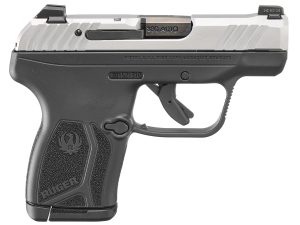 Ruger 13753 LCP Max Compact Frame 380 ACP 10+1 2.80" Black Stainless Steel Barrel, Serrated Stainless Steel Slide, Black Polymer Frame, Black Polymer Grip, Holster, Magazine & Magazine Loader