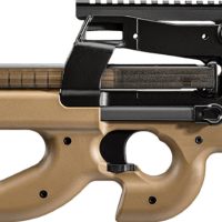 FN 3848950501 PS90  5.7x28mm 50+1 16.04" Black Steel Barrel, Flat Dark Earth Picatinny Rail Aluminum Alloy Receiver, Bullpup w/Thumbhole Flat Dark Earth Synthetic Stock, Ambidextrous