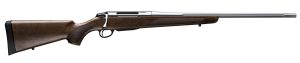 Tikka JRTXA71620MT T3x Hunter Full Size 308 Win 3+1 20" Matte Stainless Fluted Threaded Barrel, Matte Drilled & Tapped Stainless Steel Receiver, Fixed Oiled Walnut Wood Stock, Right Hand