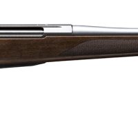 Tikka JRTXA75122MT T3x Hunter Full Size 6.5x55 Swedish 3+1 22.40" Matte Stainless Fluted Threaded Barrel, Matte Drilled & Tapped Stainless Steel Receiver, Fixed Oiled Walnut Wood Stock, Right Hand