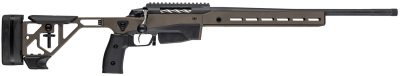 Tikka JRTXAGM31924 T3x Ace Game 6.5 PRC 10+1 24" Fluted Threaded Barrel, Bronze Cerakote Picatinny Rail Aluminum Receiver, M-LOK Handguard, Adjustable Aluminum Stock, Black Polymer Grip