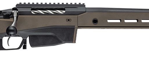 Tikka JRTXAGM33124 T3x Ace Game 300 Win Mag 10+1 24" Fluted Threaded Barrel, Bronze Cerakote Picatinny Rail Aluminum Receiver, M-LOK Handguard, Adjustable Aluminum Stock, Black Polymer Grip