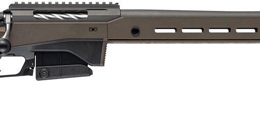 Tikka JRTXATM31624 T3x Ace Target 308 Win 10+1 24" Threaded Barrel, Bronze Cerakote Picatinny Rail Receiver, M-LOK Handguard, Adjustable Black Stock, Black Polymer Grip