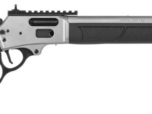 Smith & Wesson 13813 1854  357 Mag 10+1 19.25" Stainless Threaded Barrel, Picatinny Rail Stainless Steel Receiver, M-LOK Forend, Fixed w/Textured Grip Panels Black Synthetic Stock