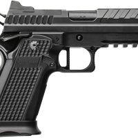 Fusion Firearms XP9BLK XP Pro 9mm Luger 17+1 4" Black Tennifer Bull Barrel, Black Optic Cut/Serrated/Vent Cut Slide, Black Steel Frame w/Beavertail & Picatinny Rail, Black Aluminum Grip