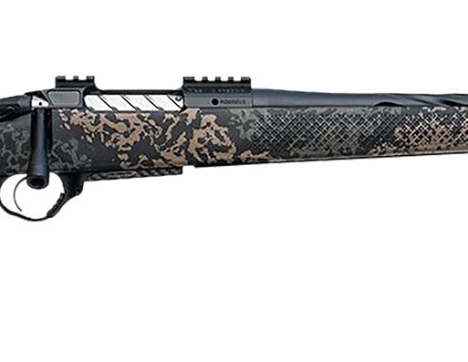 Seekins Precision 0011710291-F Havak PH3 300 PRC 22" Black Fluted Threaded Barrel, Black Picatinny Rail Steel Receiver, Adj Cheek Riser Woodland Shadow Synthetic Stock