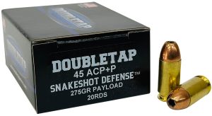 DoubleTap Ammunition 45ASS20 Snake Shot  45ACP 20 Per Box/50 Case