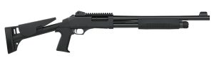 Dickinson LLC TAC4ST Tac-4 ST 12 Gauge Pump 3" 5+1 Black Steel Barrel, Matte Black Picatinny Rail Receiver, Adj Comb Synthetic Stock, Black Polymer Grip