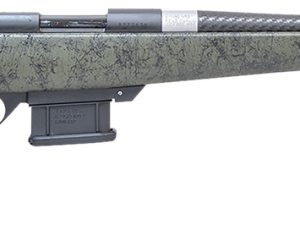 Howa HCE6ARCGRN 1500 Carbon Elevate 6mm ARC 20" Carbon Fiber Wrapped Threaded Barrel, Black Drilled & Tapped Steel Receiver, Fixed Stocky's OD Green w/Black Webbing Synthetic Stock, Right Hand