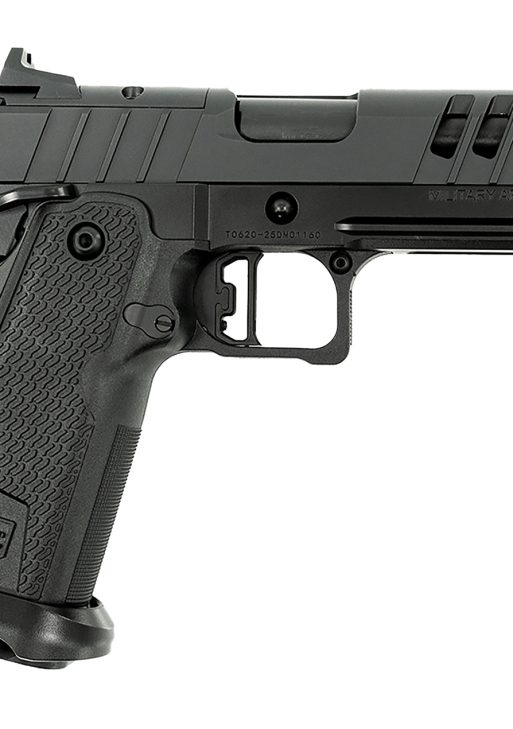 MAC 12500014 9 DS 9mm Luger 17+1 4.25" Black QPQ Bull Barrel, QPQ Tenifer Cerakote Optic Cut/Serrated Steel Slide, QPQ Tenifer Cerakote Steel Frame w/Accessory Rail & Beavertail, RMR Footprint
