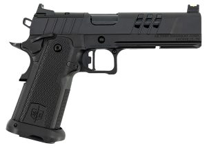 MAC 12500011 9 DS-D 9mm Luger 17+1 5" Black QPQ Bull Barrel, QPQ Tenifer Cerakote Optic Cut/Serrated Steel Slide, QPQ Tenifer Cerakote Steel Frame w/Accessory Rail & Beavertail