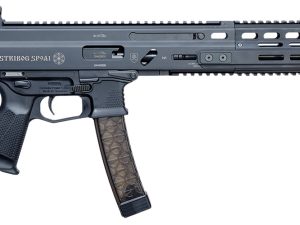 Grand Power 810091157947 Stribog SP9A1 9mm Luger 30+1 Black Picatinny Rail, Black Polymer Grip