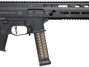 Grand Power 810091157152 SP10A3 Stribog 10mm Auto 20+1 8" Black Threaded Barrel, Black Aluminum Picatinny Rail Receiver, Rear picatinny Rail, Black Polymer Grip, Thread Protector