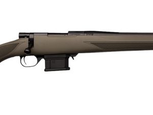 Howa HMA6ARCGYTH 1500 Mini Action Youth 6mm ARC 22" Black Steel Threaded Barrel, Black Drilled & Tapped Steel Receiver, Fixed HTI Green Synthetic Stock