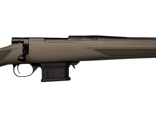 Howa HMA6ARCGYTH 1500 Mini Action Youth 6mm ARC 22" Black Steel Threaded Barrel, Black Drilled & Tapped Steel Receiver, Fixed HTI Green Synthetic Stock