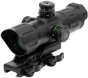 UTG SCPTDTDQ ITA  6" Tube Red/Green T-Dot Reticle