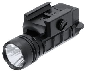 Leapers LTELP123RA  Pistol Light Black Aluminum 400 Lumens Picatinny Mount
