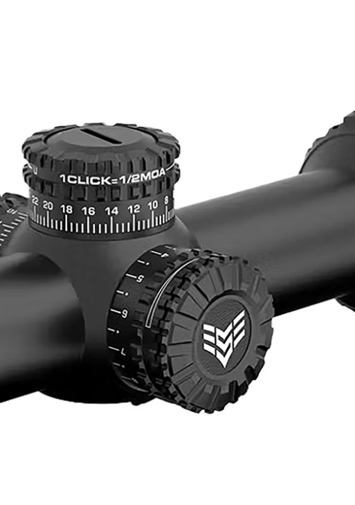Swampfox Optics ARH16241B Arrowhead  Black 1-6x24mm 30mm Tube Guerrilla Dot BDC Reticle