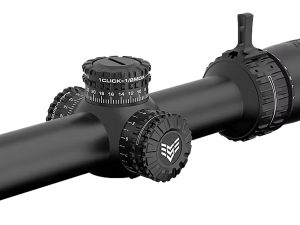 Swampfox Optics ARH11024GM Arrowhead  Black 1-10x24mm 30mm Tube Guerrilla Dot MOA Green Reticle