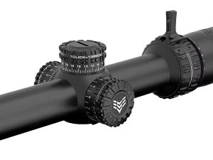 Swampfox Optics ARH11024RL Arrowhead  Black 1-10x24mm 30mm Tube Guerrilla Dot MIL Red Reticle