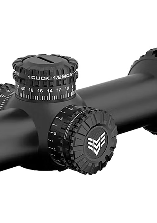 Swampfox Optics ARH11024GL Arrowhead  Black 1-10x24mm 30mm Tube Guerrilla Dot MIL Green Reticle