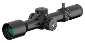 Swampfox Optics TWK525563M Warhawk  Black 5-25x56mm 34mm Tube Sharpshooter MOA Reticle