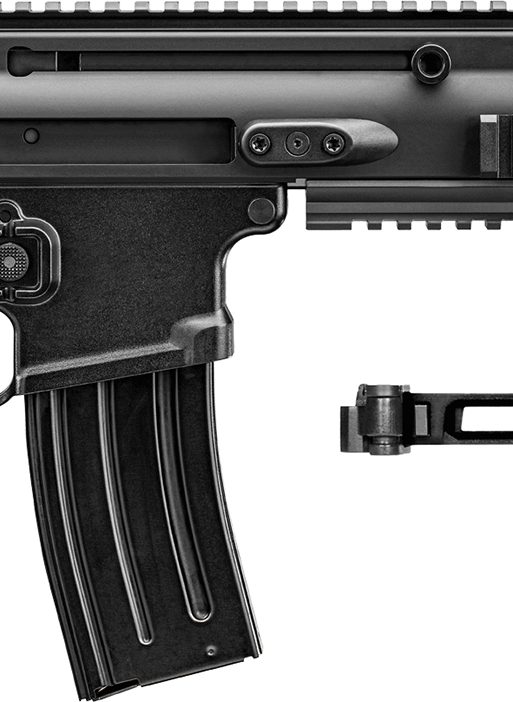 FN 38101884 SCAR 15P 5.56x45mm 10+1 7.50" Black Black Anodized Picatinny Rail Aluminum Receiver SB Tactical Brace