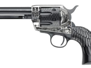 Pietta GW357DOGE434NMB Great Western II D.O.G.E. 357 Mag 4.75"