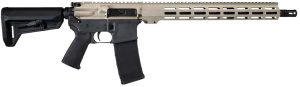 Shark Coast Tactical 300-055-1000-20 Badger  5.56 NATO 30+1 16" Black Nitride Threaded Barrel, Gray & Tan Cerakote Picatinny Rail Aluminum Receiver, Magpul SL-K Black Polymer Stock, Black Polymer Grip