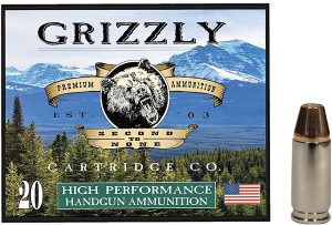 Grizzly Ammo GC9+P+CM7   9mm+P 124gr Full Metal Jacket Flat Point 20 Per Box/10 Case