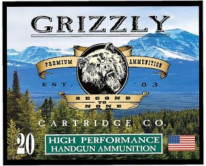 Grizzly Ammo GC38SP+P9   38Special+P 148gr Full Metal Jacket Flat Point 20 Per Box/10 Case