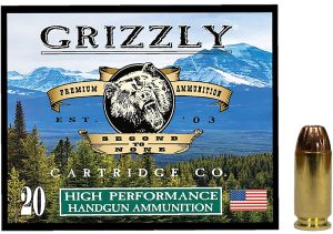 Grizzly Ammo GC4SW1   40S&W 200gr Jacketed Hollow Point 20 Per Box/10 Case