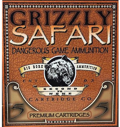 Grizzly Ammo GC3HH3   375H&HMag 270gr Triple Shock X 5 Per Box/10 Case