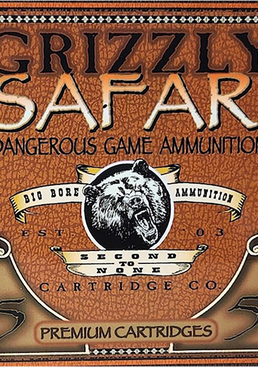Grizzly Ammo GC45RG5   450Rigby 500gr Solid Brass 5 Per Box/10 Case