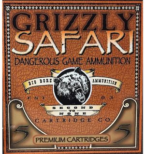 Grizzly Ammo GC47NE1   470NitroExpress 500gr Triple Shock X 5 Per Box/10 Case