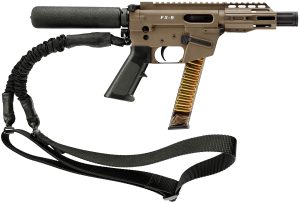 FREEDOM ORDNANCE FX9P4T-FDE FX9P  9mm Luger 31+1 4" Flat Dark Earth Synthetic Pistol Tube