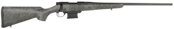 Howa HCE6ARCGW 1500 Carbon Elevate 6mm ARC 5+1 20" Wrapped Carbon Fiber Threaded Barrel, Blued Drilled & Tapped Steel Receiver, Fixed Stocky's Black w/Gray Webbing Carbon Fiber Stock, Right Hand
