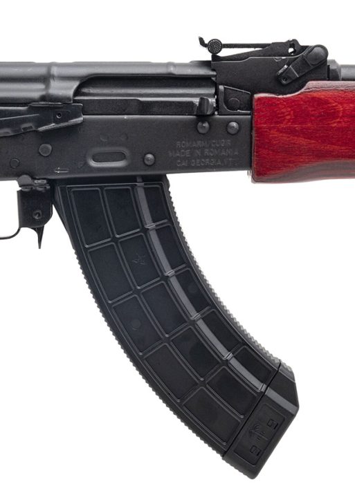 Century Arms HG2137PRN Draco Mini 7.62x39mm 30+1 7.75" Black Threaded Barrel, Black Steel Stamped Metal Receiver, Black Polymer Grip, Red Wood Handguard, Rear Picatinny Rail, Right Hand