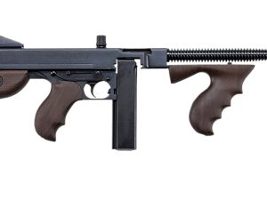 Thompson T5P 1927A-1  .45 Cal 20+1 16.50" Blued Finned Barrel, Blued Receiver, Walnut Grain Polymer Fixed Stock & Grip