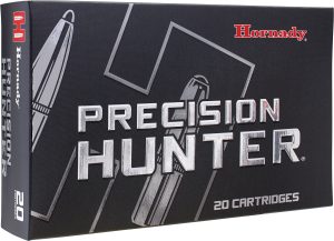 Hornady 81422 Precision Hunter  25Creedmoor 128gr 20 Per Box/10 Case