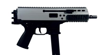 B&T Firearms BT36039SG APC Pro 9mm Luger 30+1 6.80" Black Barrel, Sniper Gray Anodized Receiver w/Picatinny Rail, Black Polymer Grip, Ambidextrous