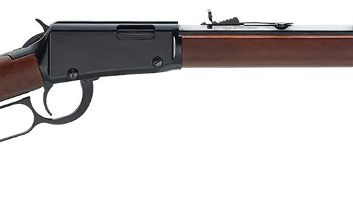 Henry H001TM Lever Frontier 22 WMR Caliber with 12+1 Capacity, 20" Octagon Barrel, Black Metal Finish & American Walnut Stock Right Hand (Full Size)
