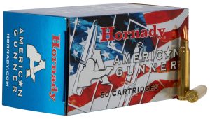 Hornady 80237 American Gunner  223Rem 55gr Hollow Point 50 Per Box/10 Case