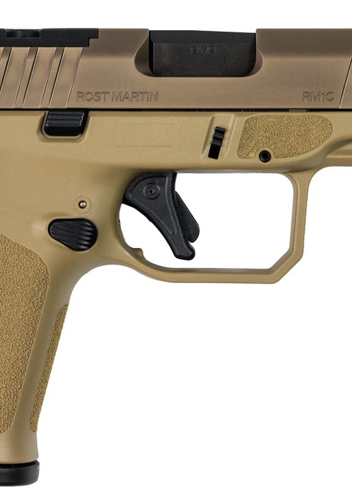 Rost Martin RM1CMOVOSP10 RM1C  9mm Luger 10+1 4" Black Optic Ready/Serrated Slide Black