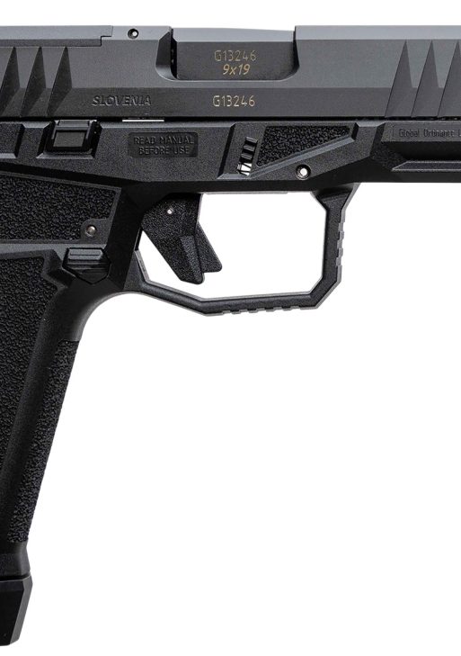 AREX 815537023893 Delta L Gen2 9mm Luger 17+1 4.50" Black Barrel, Black Nitride Optic Cut/Serrated Slide, Black Frame, Ambidextrous