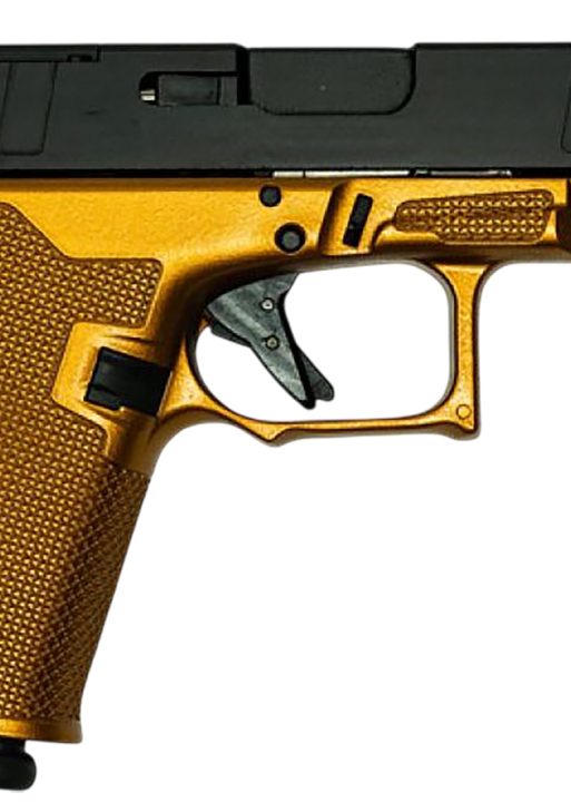 Great Lakes Firearms GL19GCPR Striker  Compact Frame 9mm Luger 15+1 4" Black Nitride Barrel, Optic Cut/Serrated/Window Cut Slide, Polymer Frame, RMR Footprint, Ambidextrous