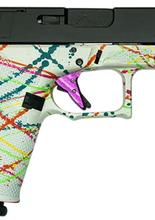 Great Lakes Firearms GL19SWHT Striker  Compact Frame 9mm Luger 15+1 4" Black Nitride Barrel, Optic Cut/Serrated/Window Cut Slide, Polymer Frame, RMR Footprint, Ambidextrous