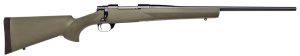Howa HGR73233 1500 Hogue 30-06 Springfield 5+1 22" Black Heavy Barrel, Black Stainless Steel Drilled & Tapped Receiver, Green Hogue OverMolded Synthetic Stock, Right Hand